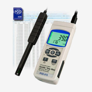 Controlador ambiental para medir humedad relativa y temperatura PCE 313A