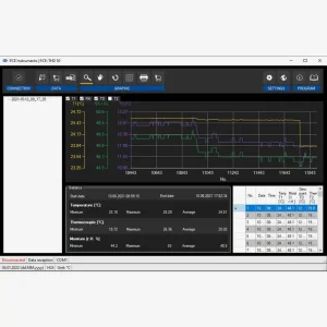 PCE THD-50 | Medidor de Humedad y Temperatura con Entrada Termocupla Memoria de 32.000 Datos 16 pce thd50 g