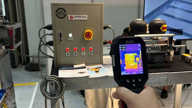 HIKMICRO B20S | Cámara Termográfica Compacta 256 × 192 px. 8 hikmicro b20s calidad imagen