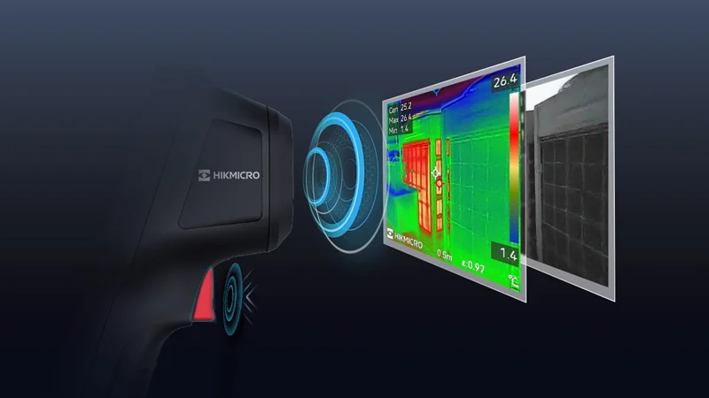 HIKMICRO Eco-V | Cámara Térmica IR 13 hikmicro ecov almacenamiento