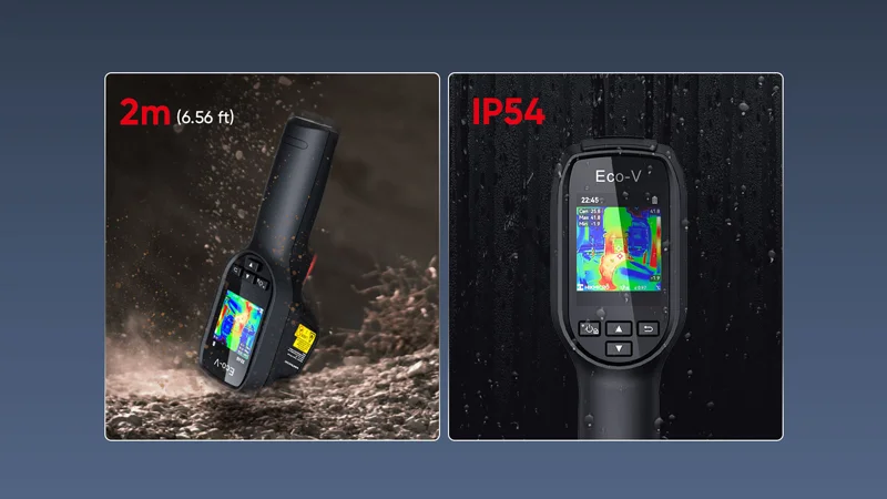 HIKMICRO Eco-V | Cámara Térmica IR 9 hikmicro ecov resistente