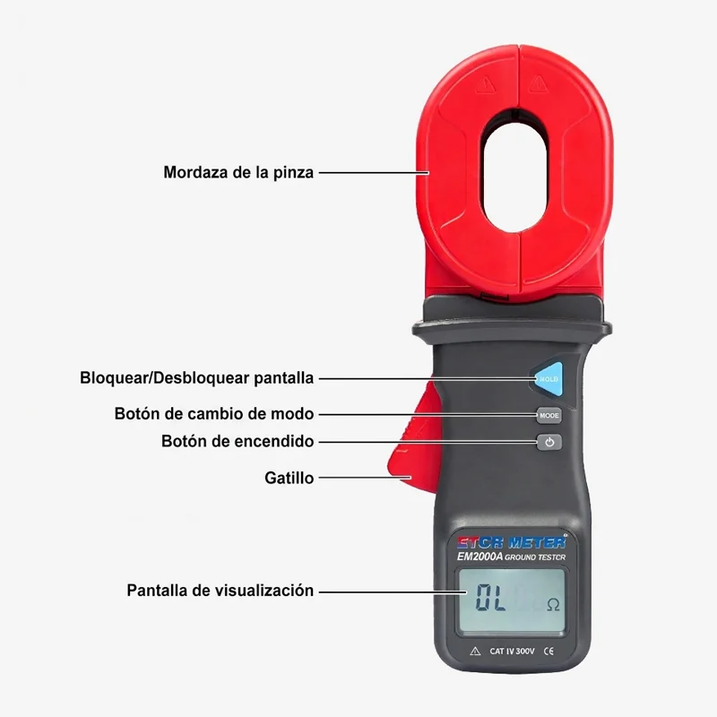 ETCR 2000A | Tenaza de Resistencia de Tierra Económica 9 etcr 2000a presentacion
