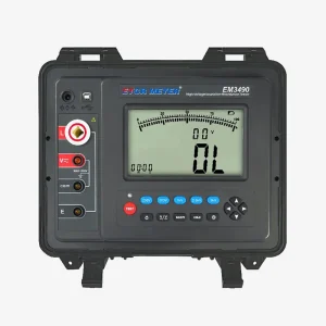 ETCR EM3490 | Medidor de Resistencia de Aislamiento de Alto Voltaje 5KV 3TΩ 9 etcr em3490 02