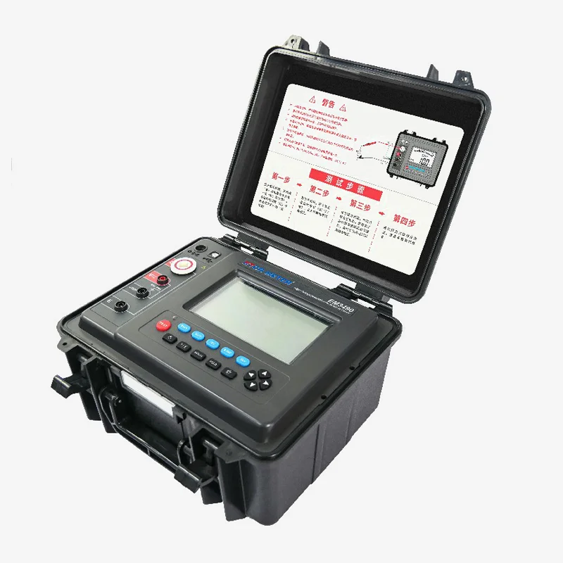 ETCR EM3490 | Medidor de Resistencia de Aislamiento de Alto Voltaje 5KV 3TΩ 5 etcr em3490 03