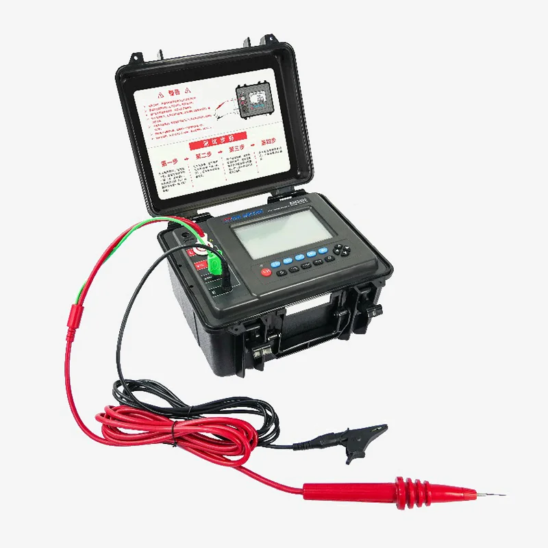 ETCR EM3490 | Medidor de Resistencia de Aislamiento de Alto Voltaje 5KV 3TΩ 6 etcr em3490 04