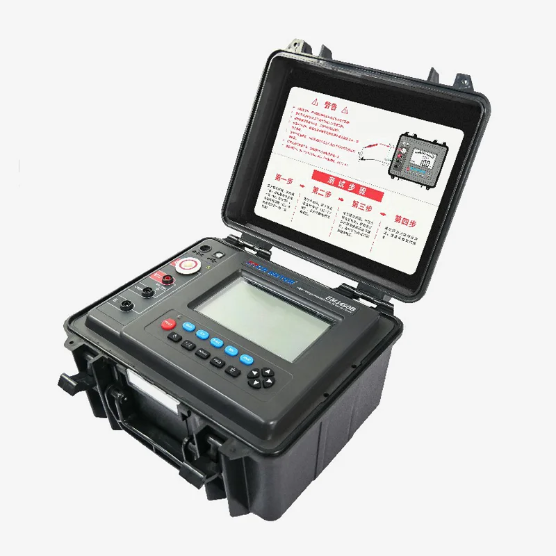 ETCR EM3490B | Medidor de Resistencia de Aislamiento de Alto Voltaje 10KV 4TΩ 5 etcr em3490b 04