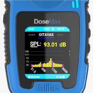 Inlite DoseMax v2 | Dosímetro de Ruido con Filtro de Banda de Octava 15 dosemax v2 06
