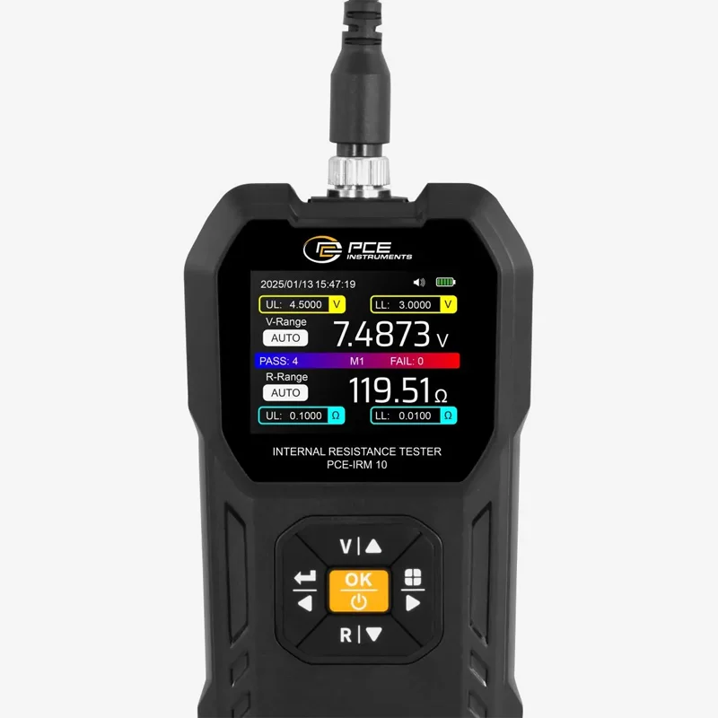 PCE IRM-10 | Comprobador de Baterías 5 pce irm10 d